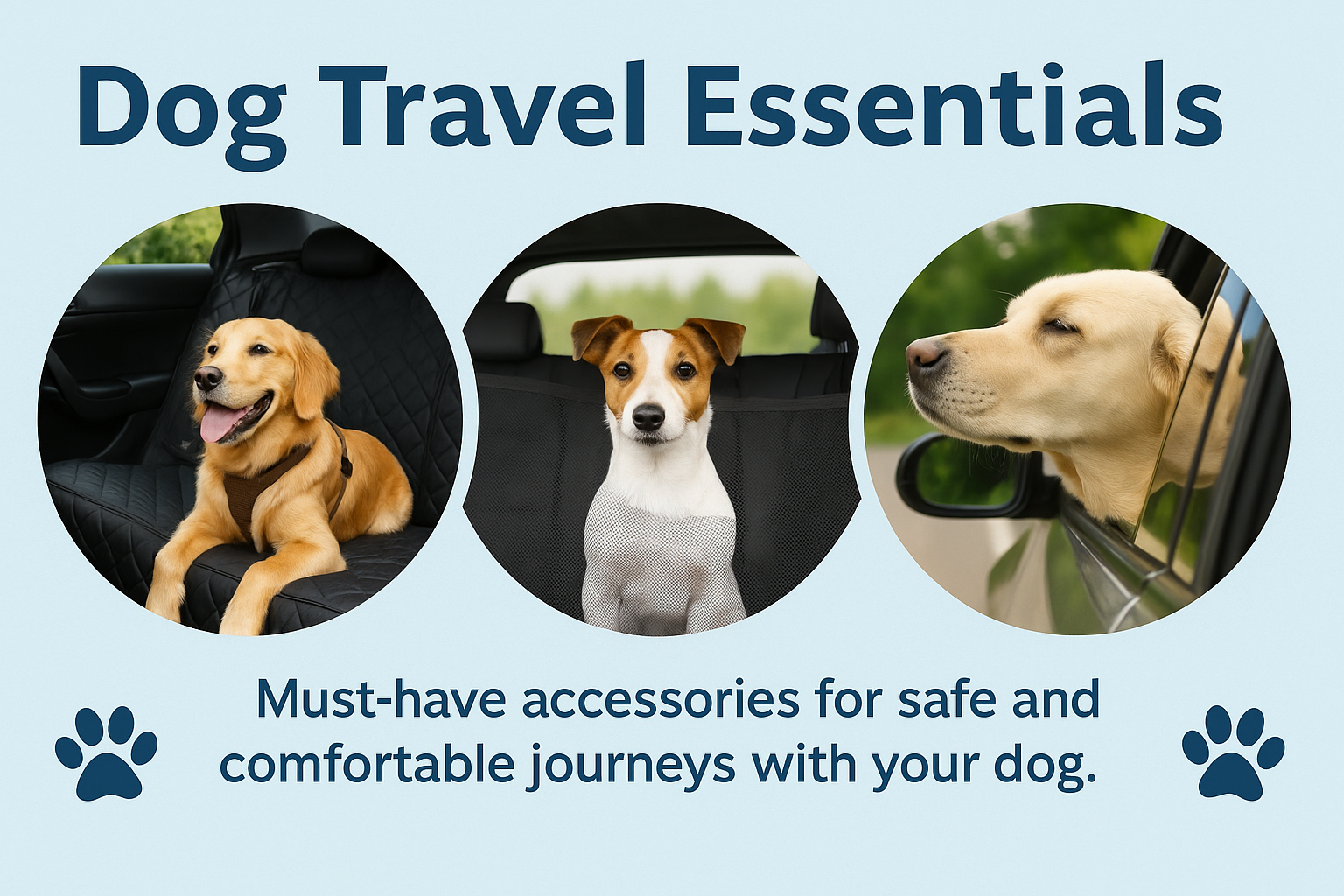 Dog Travel Essentials