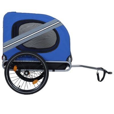Large Folding Bike Trailer for Dogs - Your Adventure Buddy Rides Along (120LB Capacity!)