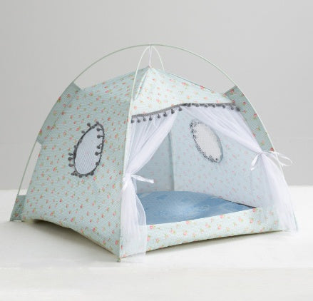 Cat Tent House - Your Anxious Cat's Safe Haven (Enclosed & Cozy!)