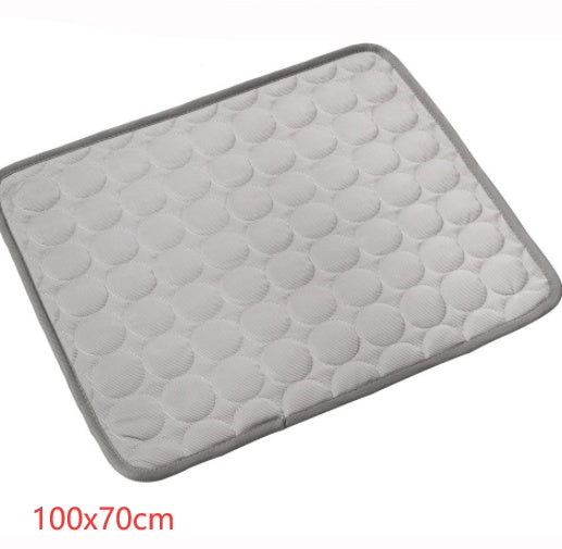 Pet Dog & Cat Ice Silk Cold Nest Pad - Summer Cooling Mat