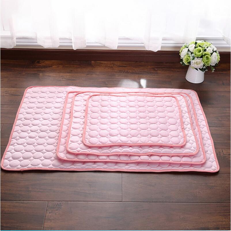 Pet Dog & Cat Ice Silk Cold Nest Pad - Summer Cooling Mat