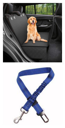 Waterproof Dog Car Seat Cover - Keep Your Car Clean (Hammock Style + Mesh Window!)