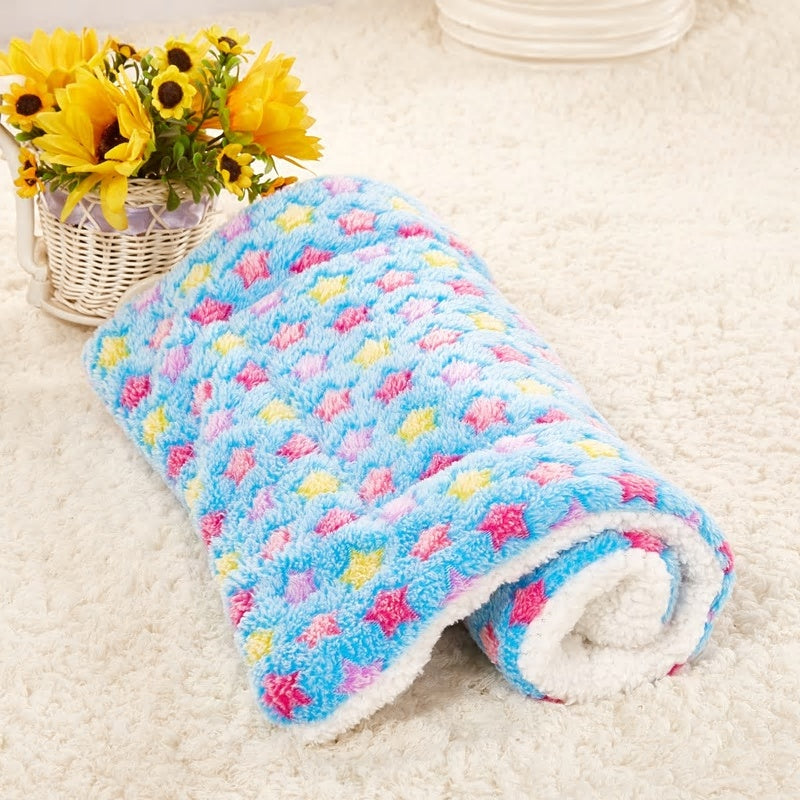 Cute Cat Blankets & Dog Pet Mat - Your Pet's Favorite Cozy Spot (Machine Washable!)