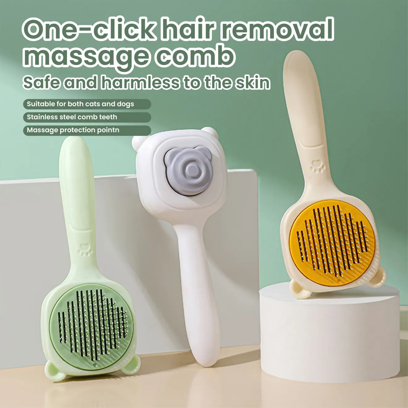 Pet Spray Comb - Multi-Functional Hair Removal & Grooming Tool