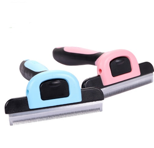 Pet Hair Removal Comb - Professional Deshedding Tool for Dogs & Cats