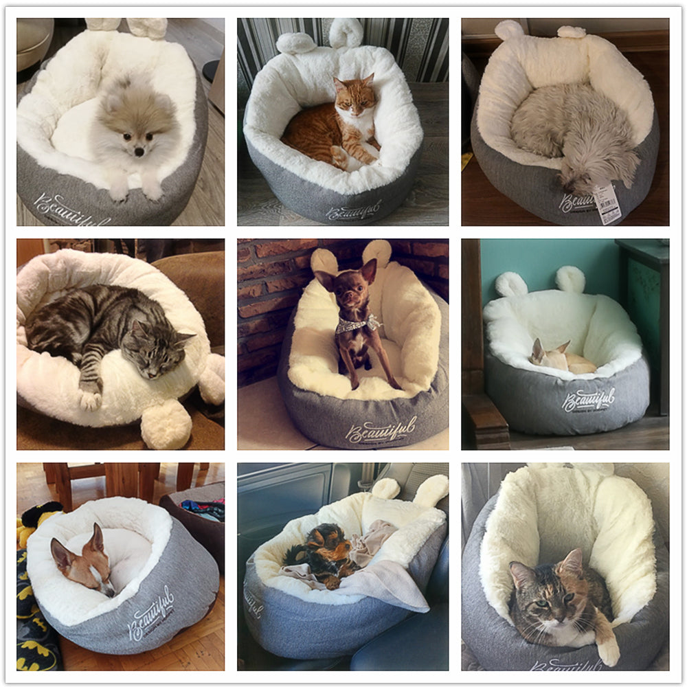 Warming Dog Bed Sleeping Bag - Your Puppy's Cozy Burrow (Anxiety Relief!)