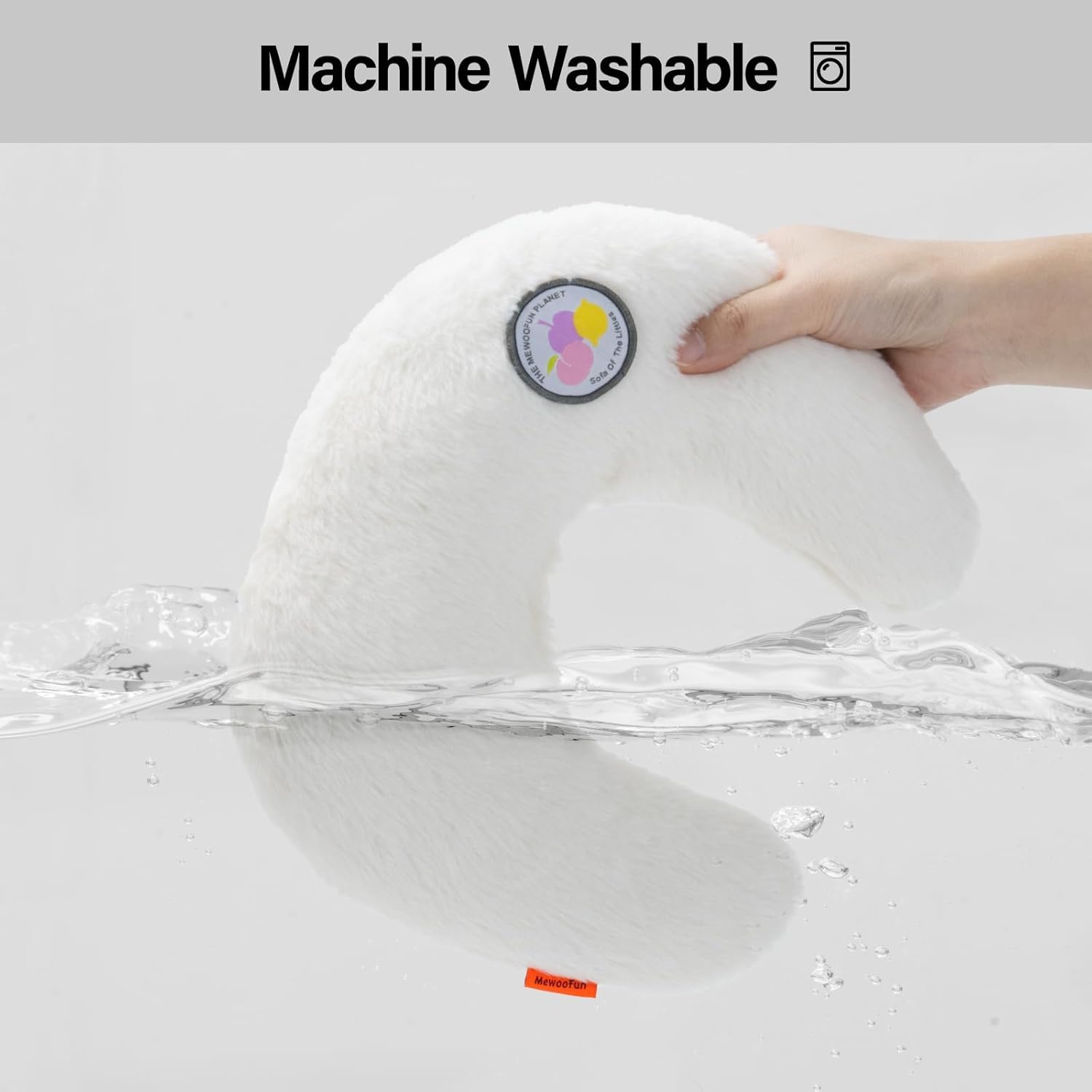 U-Shaped Orthopedic Pet Pillow - Your Senior Pet's Pain Relief & Comfort Solution