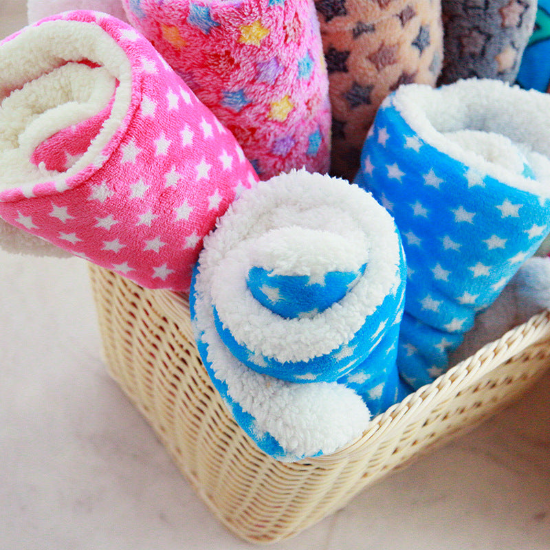 Cute Cat Blankets & Dog Pet Mat - Your Pet's Favorite Cozy Spot (Machine Washable!)