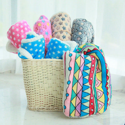 Cute Cat Blankets & Dog Pet Mat - Your Pet's Favorite Cozy Spot (Machine Washable!)