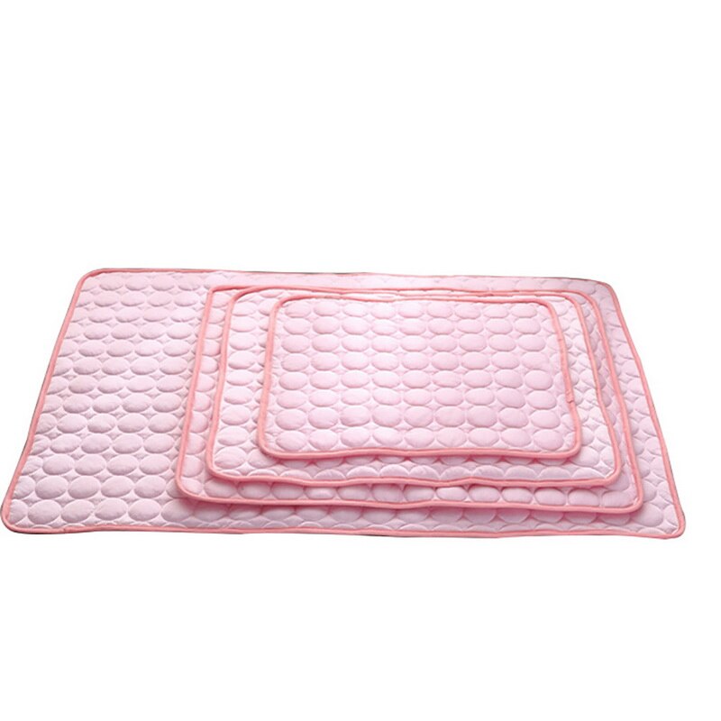 Pet Dog & Cat Ice Silk Cold Nest Pad - Summer Cooling Mat