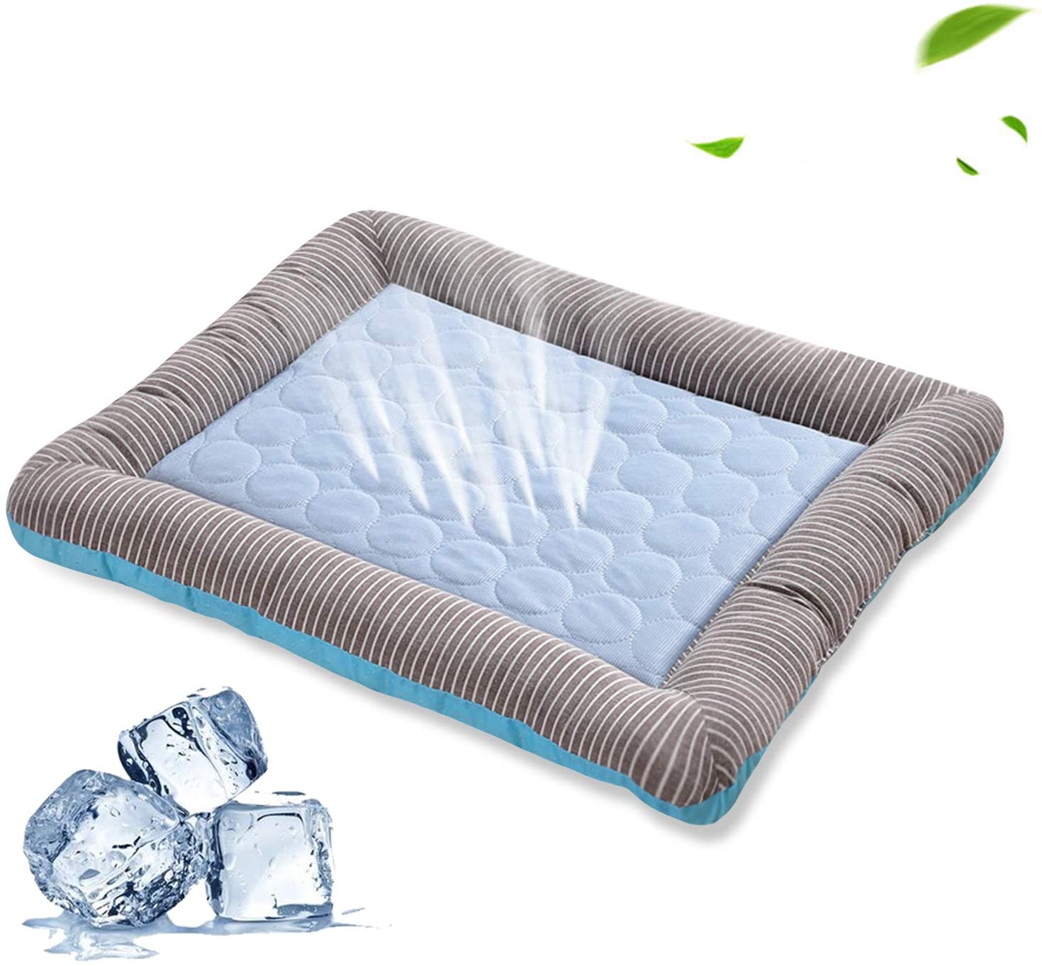 Pet Cooling Pad Bed - Ice Silk Cool Mat for Dogs & Cats Summer Sleeping