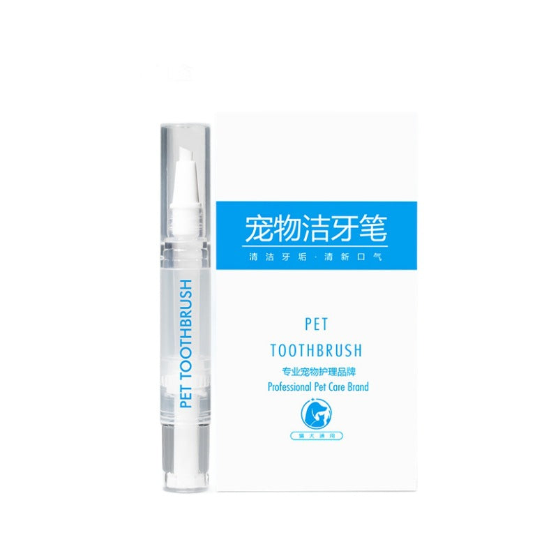 Pet Toothbrush Pen - Easy Teeth Cleaning Tool for Fresh Breath