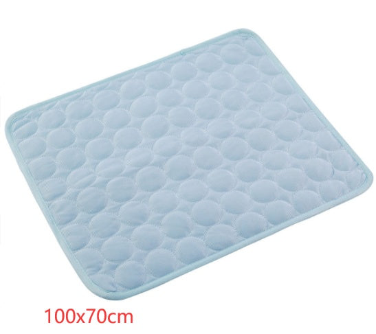 Pet Dog & Cat Ice Silk Cold Nest Pad - Summer Cooling Mat