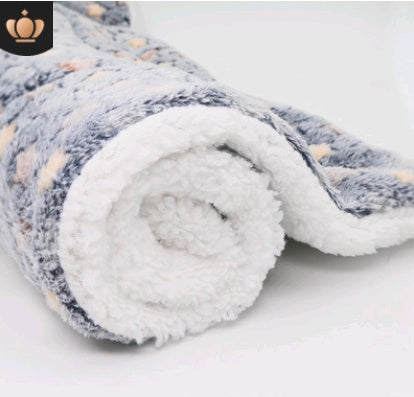 Cute Cat Blankets & Dog Pet Mat - Your Pet's Favorite Cozy Spot (Machine Washable!)