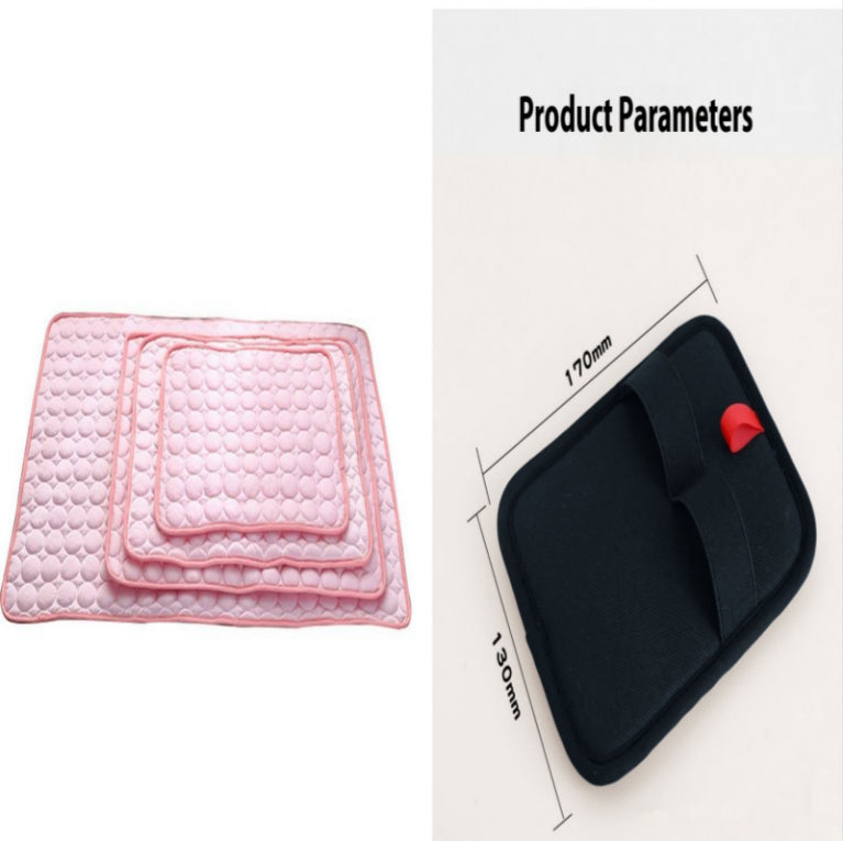 Pet Dog & Cat Ice Silk Cold Nest Pad - Summer Cooling Mat