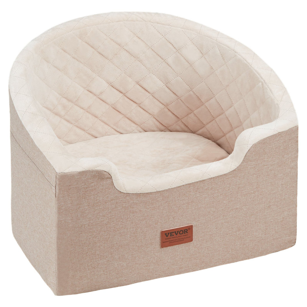 VEVOR Dog Booster Car Seat - Your Small Dog Finally Sees Out the Window! (Up to 55 lbs)