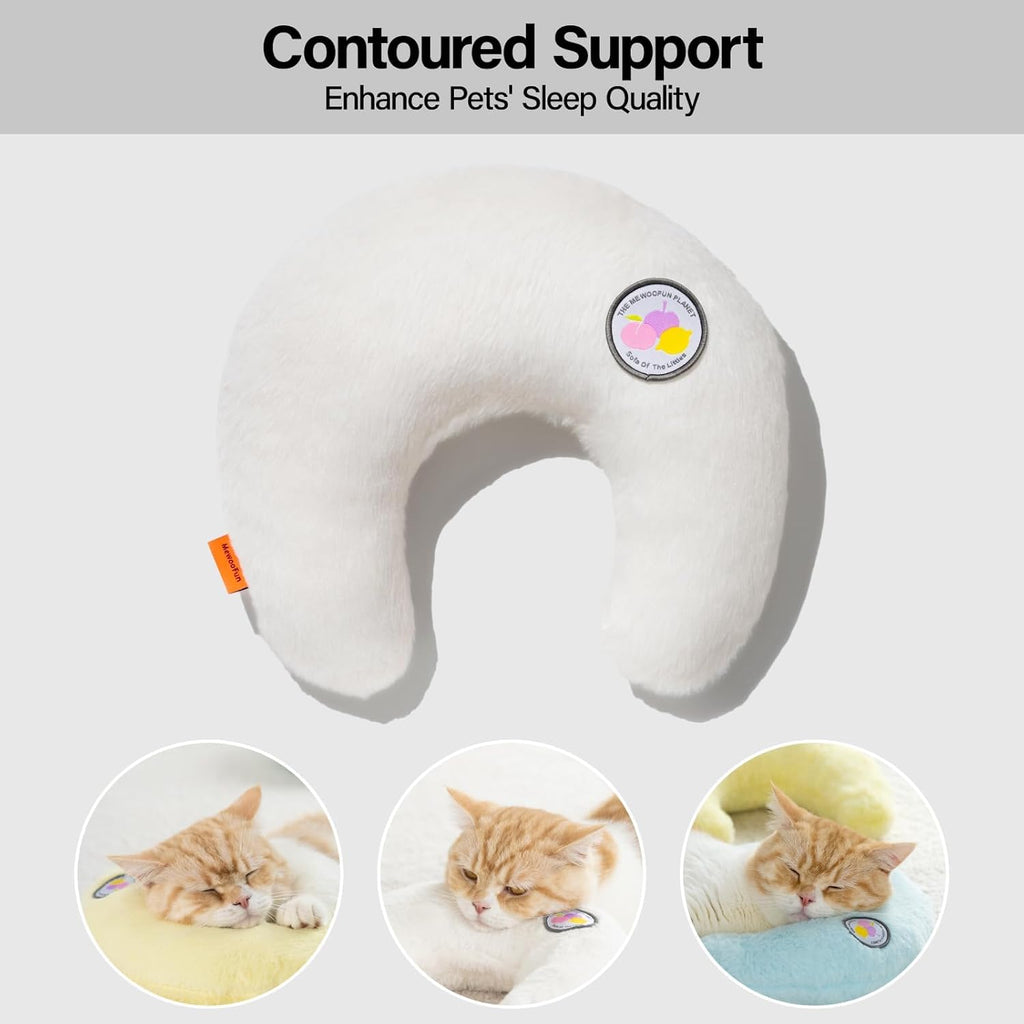 U-Shaped Orthopedic Pet Pillow - Your Senior Pet's Pain Relief & Comfort Solution