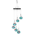 Wind Chimes Hummingbird Feeder - Ant & Bee Proof Outdoor Hanging Feeder