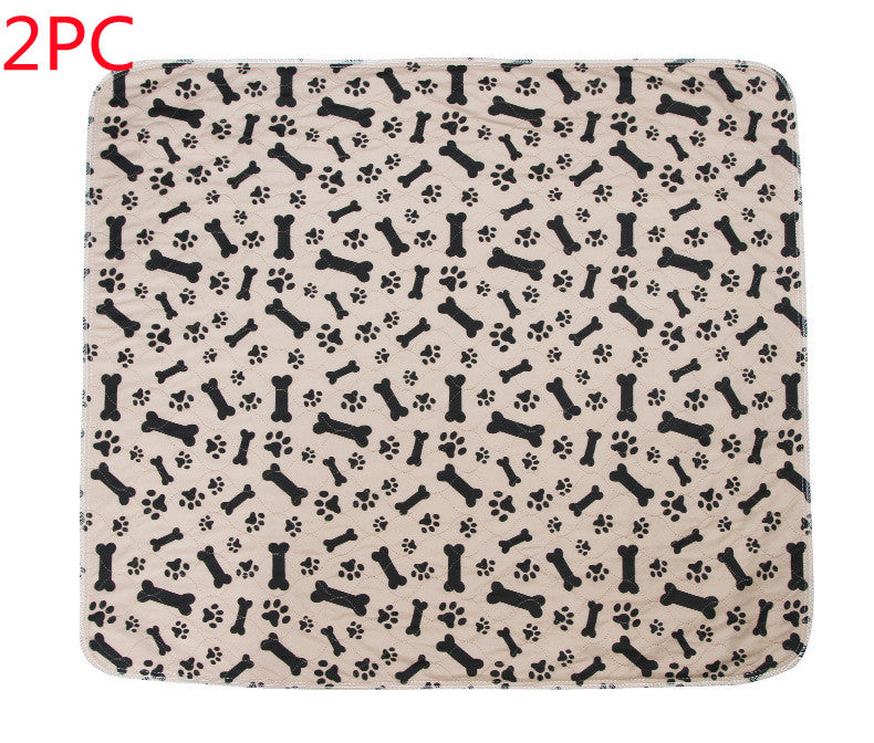 Waterproof Pet Pee Pad - Reusable, Absorbent & Leak-Proof (Machine Washable!)