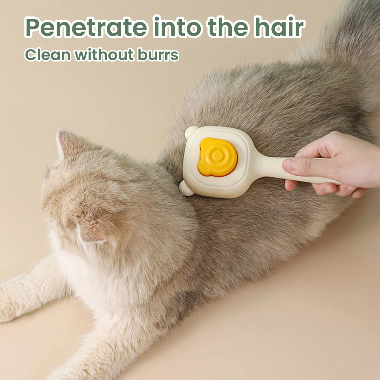 Pet Spray Comb - Multi-Functional Hair Removal & Grooming Tool
