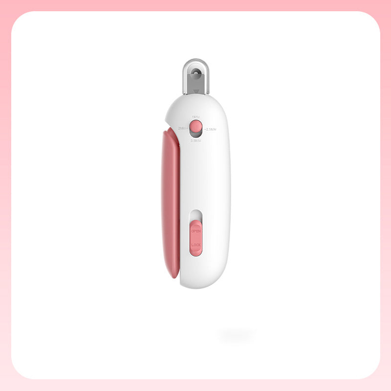 Cat Nail Scissors with Gravity Push - Safe & Easy Nail Clippers for Cats