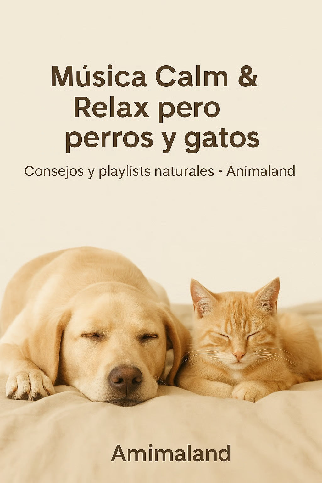 Animaland – Música Calm & Relax para perros y gatos
