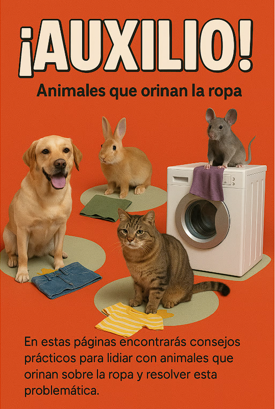 ¡AUXILIO! Animales que Orinan la Ropa - Guía Práctica para Resolver este Problema | eBook Digital