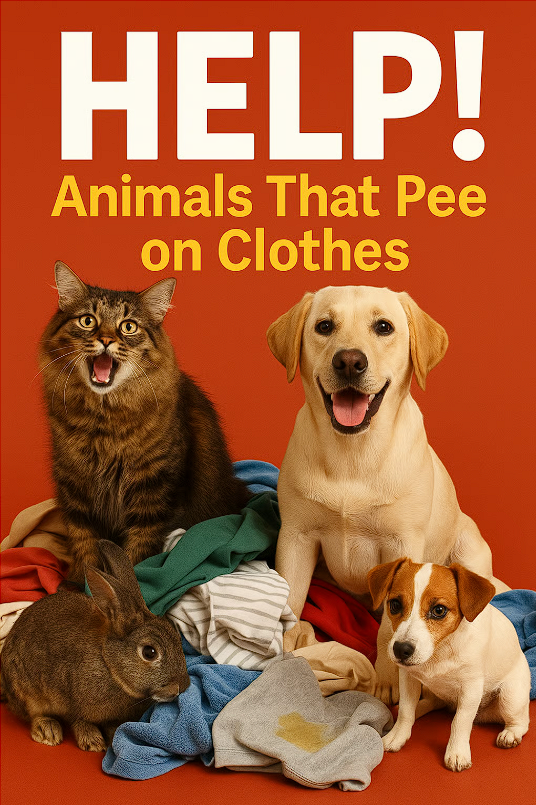 HELP! Animals That Pee on Clothes - Practical Guide to Solve This Problem | Digital eBook