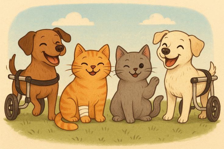 Guide pratique et émotionnel pour prendre soin des chiens et des chats handicapés – Animaland