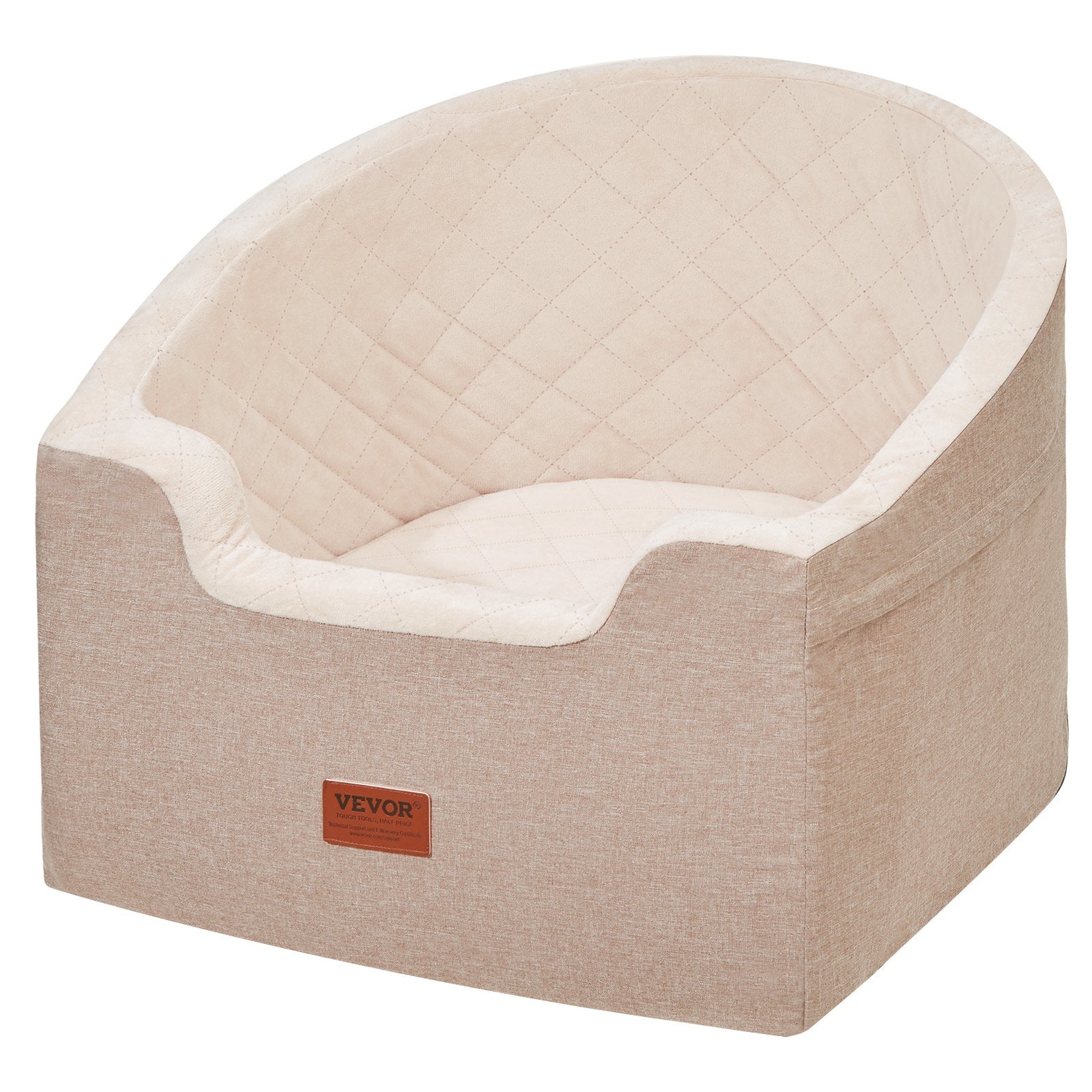 VEVOR Dog Booster Car Seat - Your Small Dog Finally Sees Out the Window! (Up to 55 lbs)