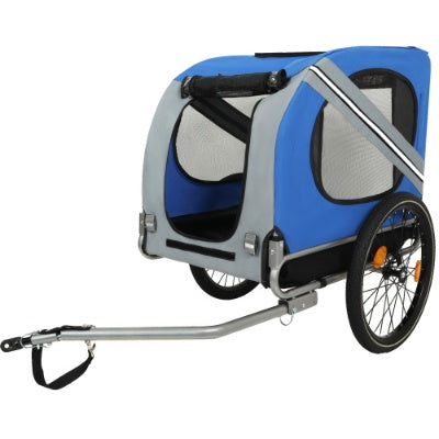 Large Folding Bike Trailer for Dogs - Your Adventure Buddy Rides Along (120LB Capacity!)