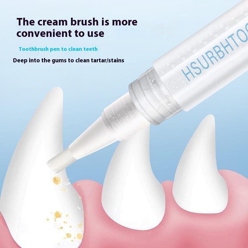 Pet Toothbrush Pen - Easy Teeth Cleaning Tool for Fresh Breath