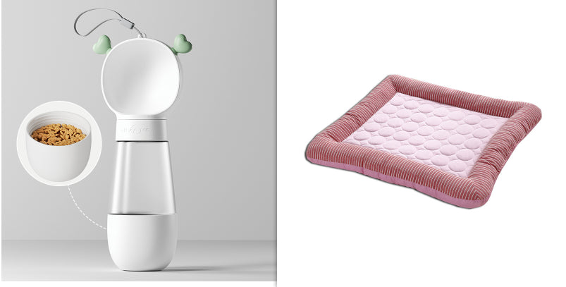 Pet Cooling Pad Bed - Ice Silk Cool Mat for Dogs & Cats Summer Sleeping