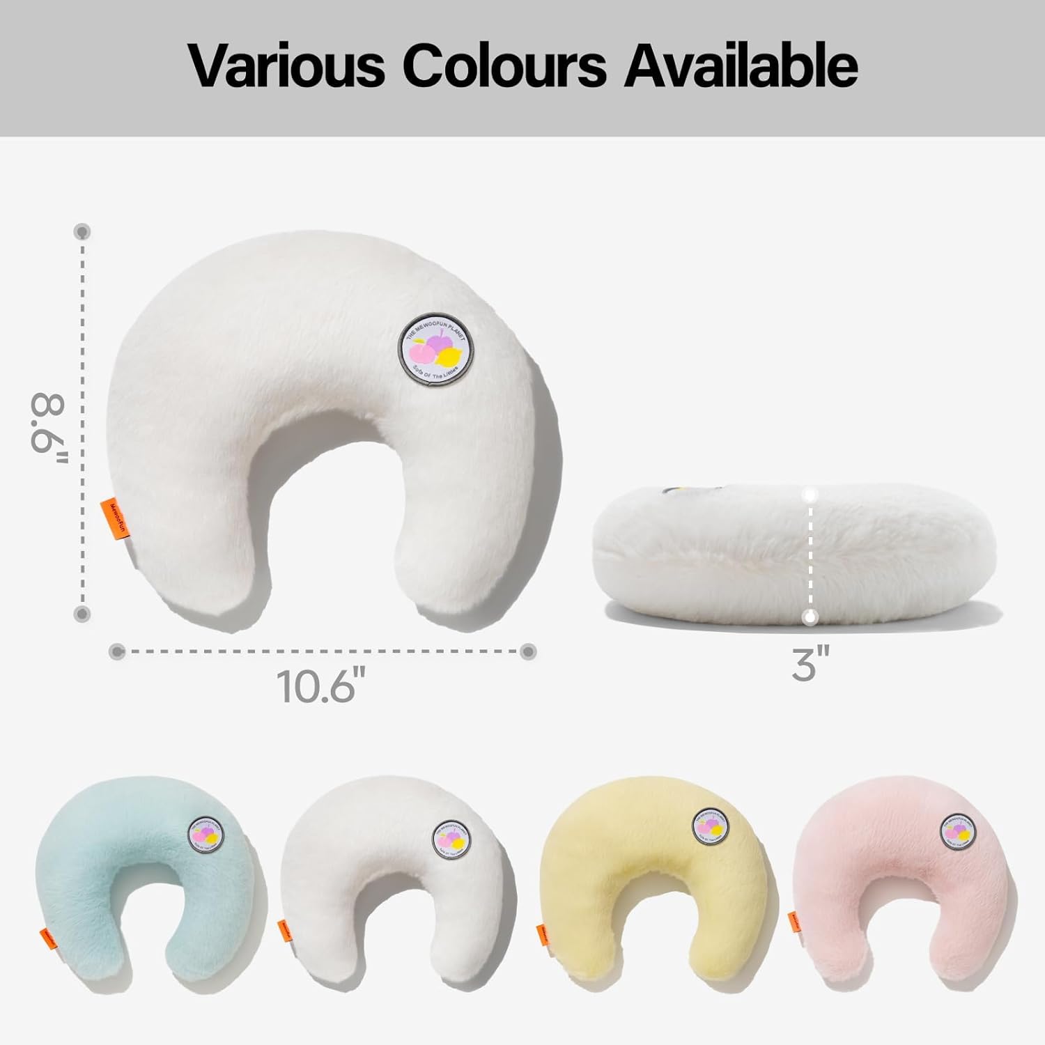 U-Shaped Orthopedic Pet Pillow - Your Senior Pet's Pain Relief & Comfort Solution