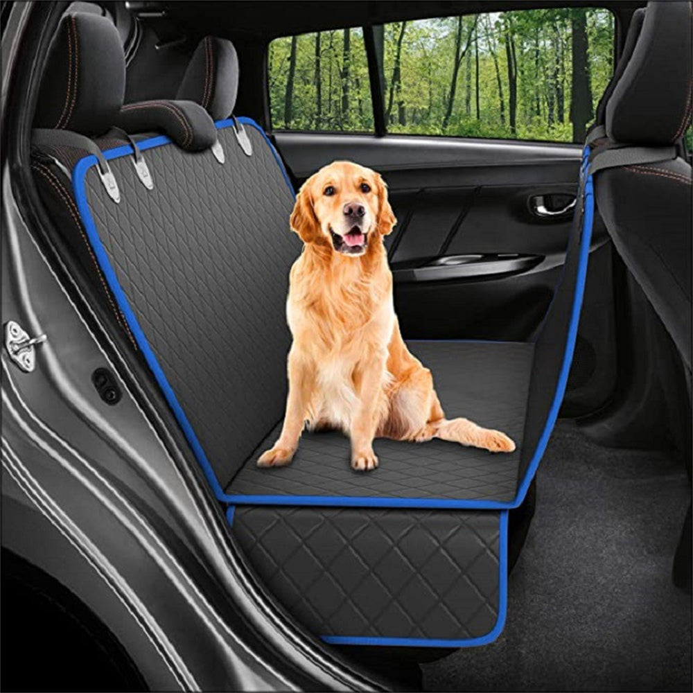 Waterproof Dog Car Seat Cover - Keep Your Car Clean (Hammock Style + Mesh Window!)