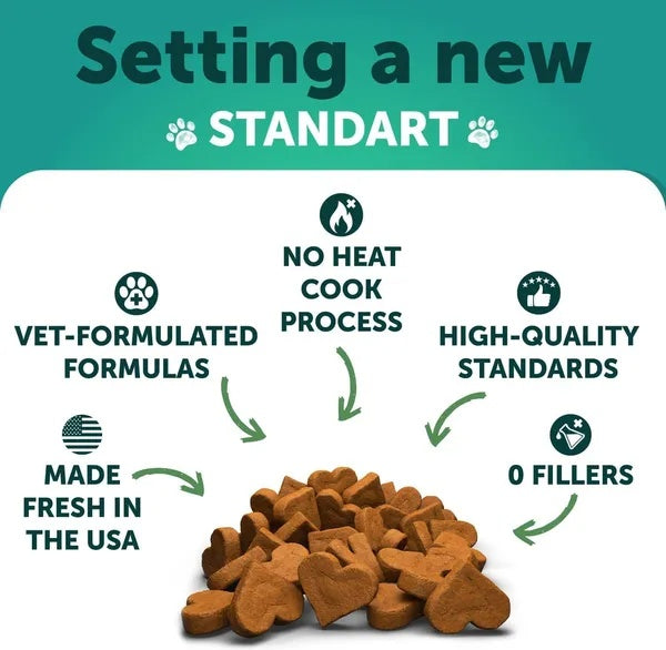 Hemp Calming Chews for Dogs - Anxiety Relief + Hip & Joint Support (120 Treats!)